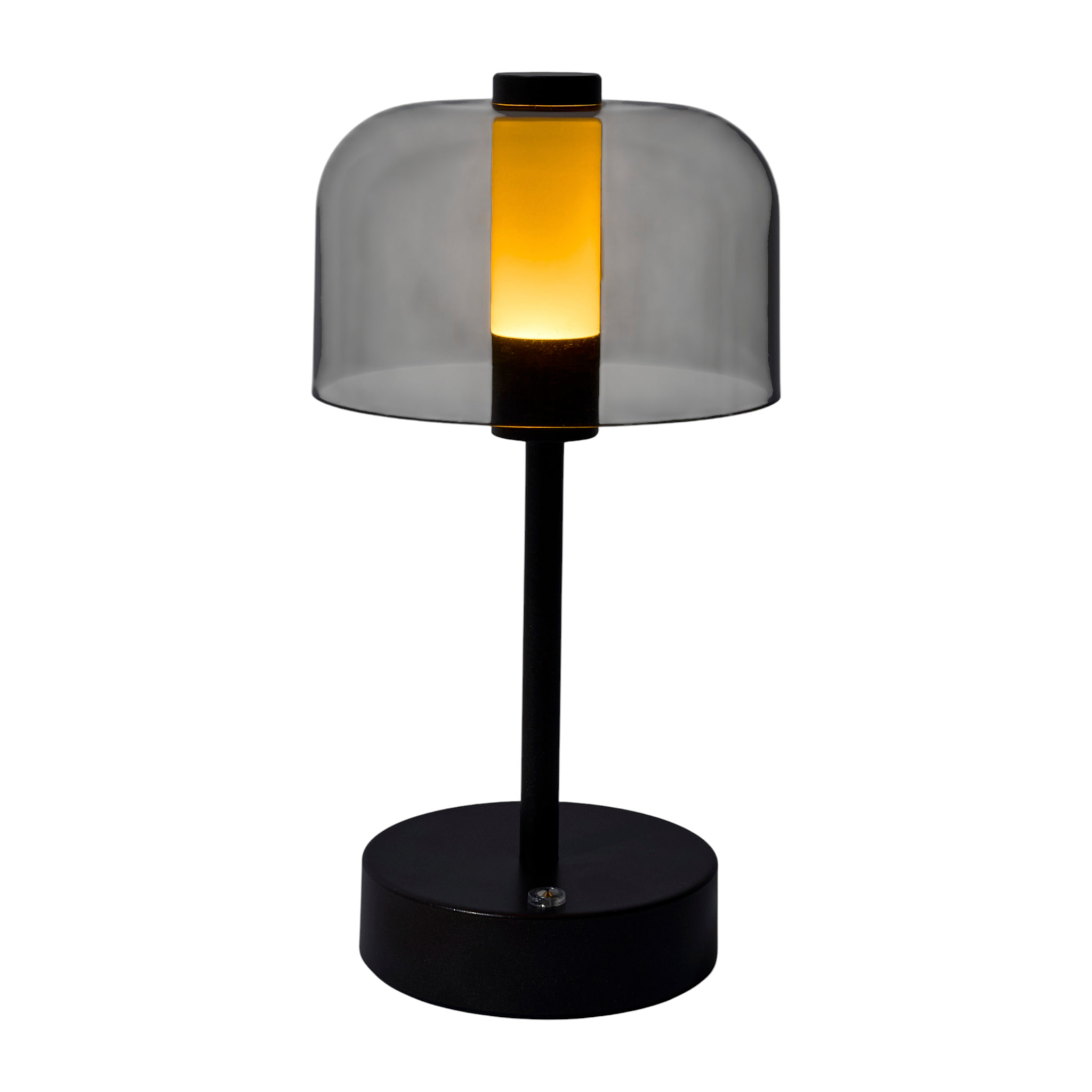 Lampe - HOME DECO FACTORY - Tactile - Rechargeable - Marron