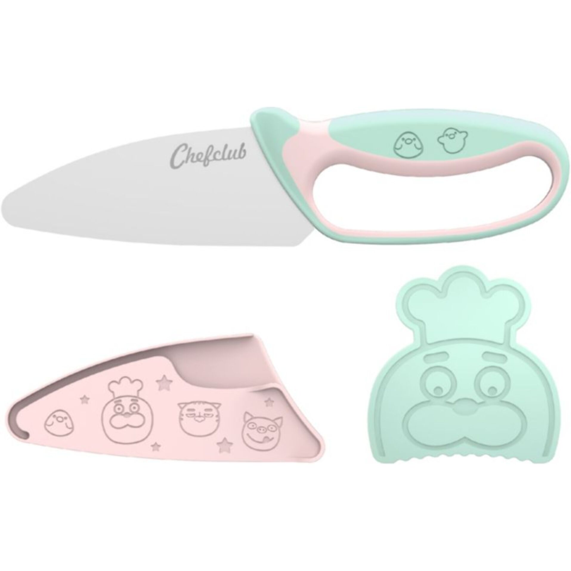 Couteau CHEFCLUB du chef chefclub kids pastel