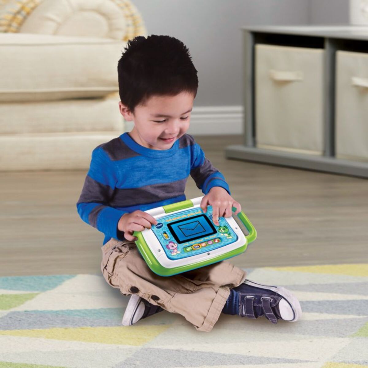Ordinateur enfant VTECH Ordi-tablette P'tit Genius Touch vert