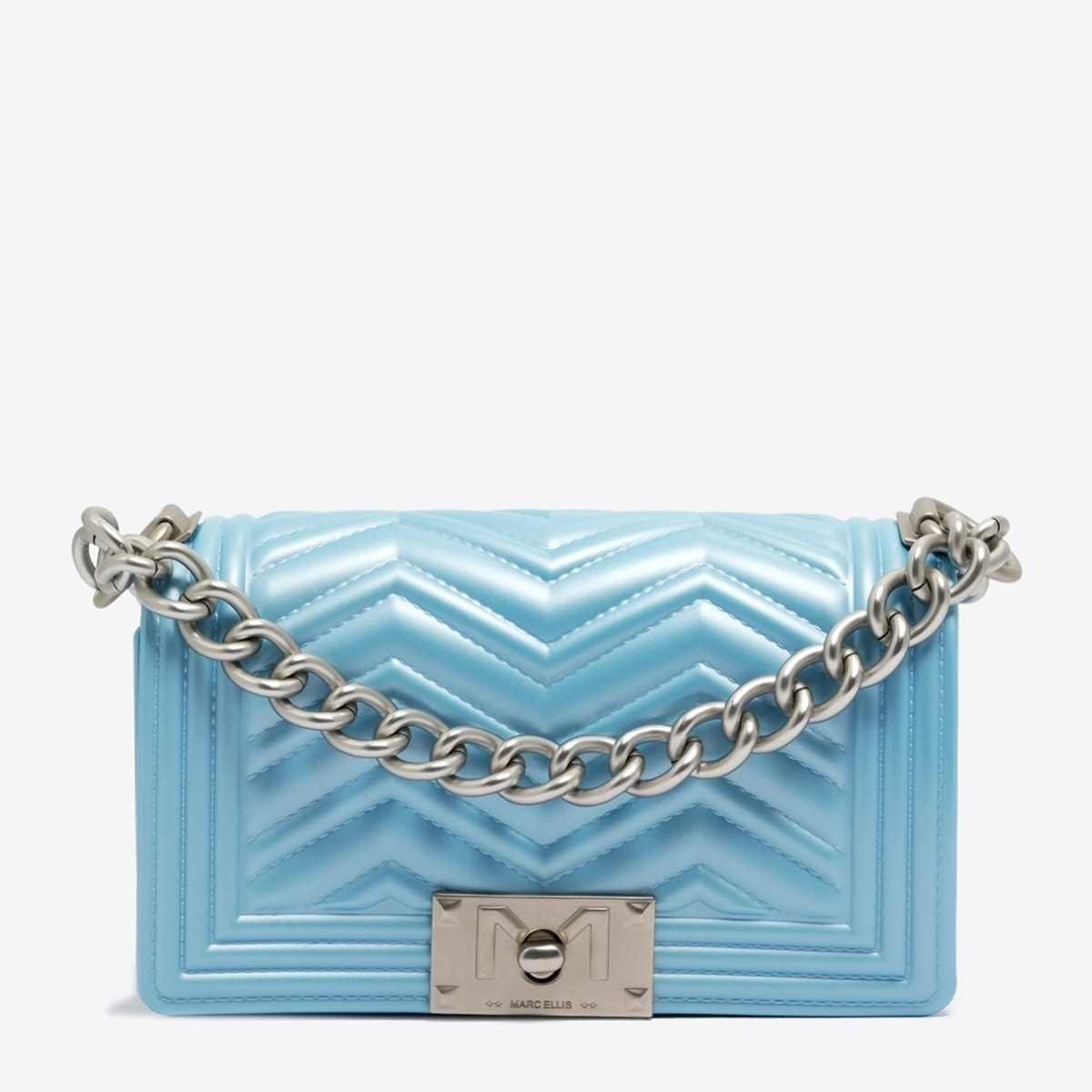 Borsa a mano da donna - Modello False - 100% Pvc - 18.0 x 10.0 x 9.0 cm