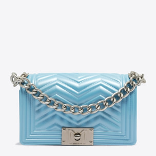 Borsa a mano da donna - Modello False - 100% Pvc - 18.0 x 10.0 x 9.0 cm