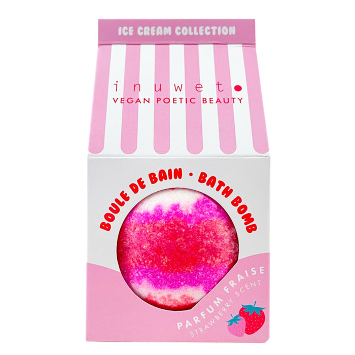 Fraise - Bombe de Bain 120 g
