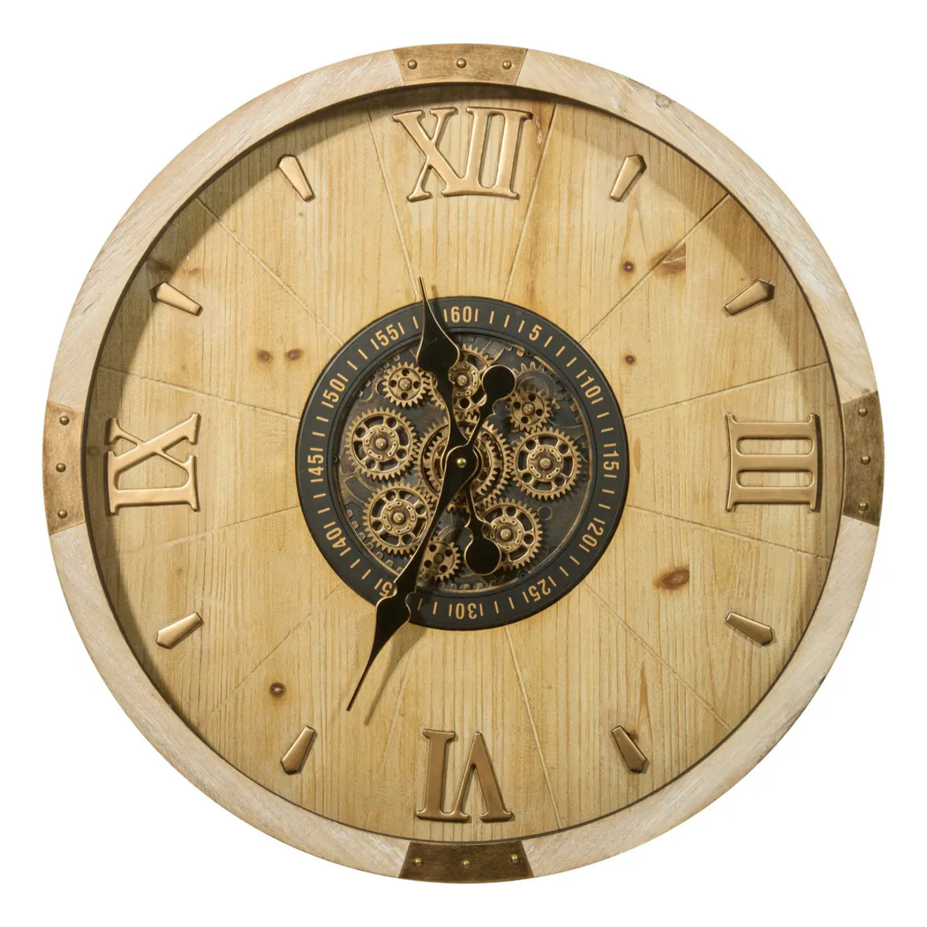 Horloge Micka D63,5cm beige