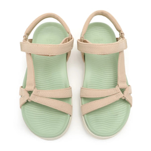 Sandalia Claire Beige