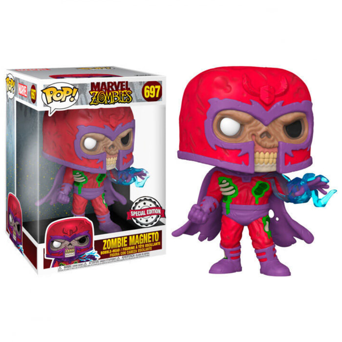 Zombies Marvel Funko POP Animazione Vinile Figura Zombie Magneto 25cm Esclusiva