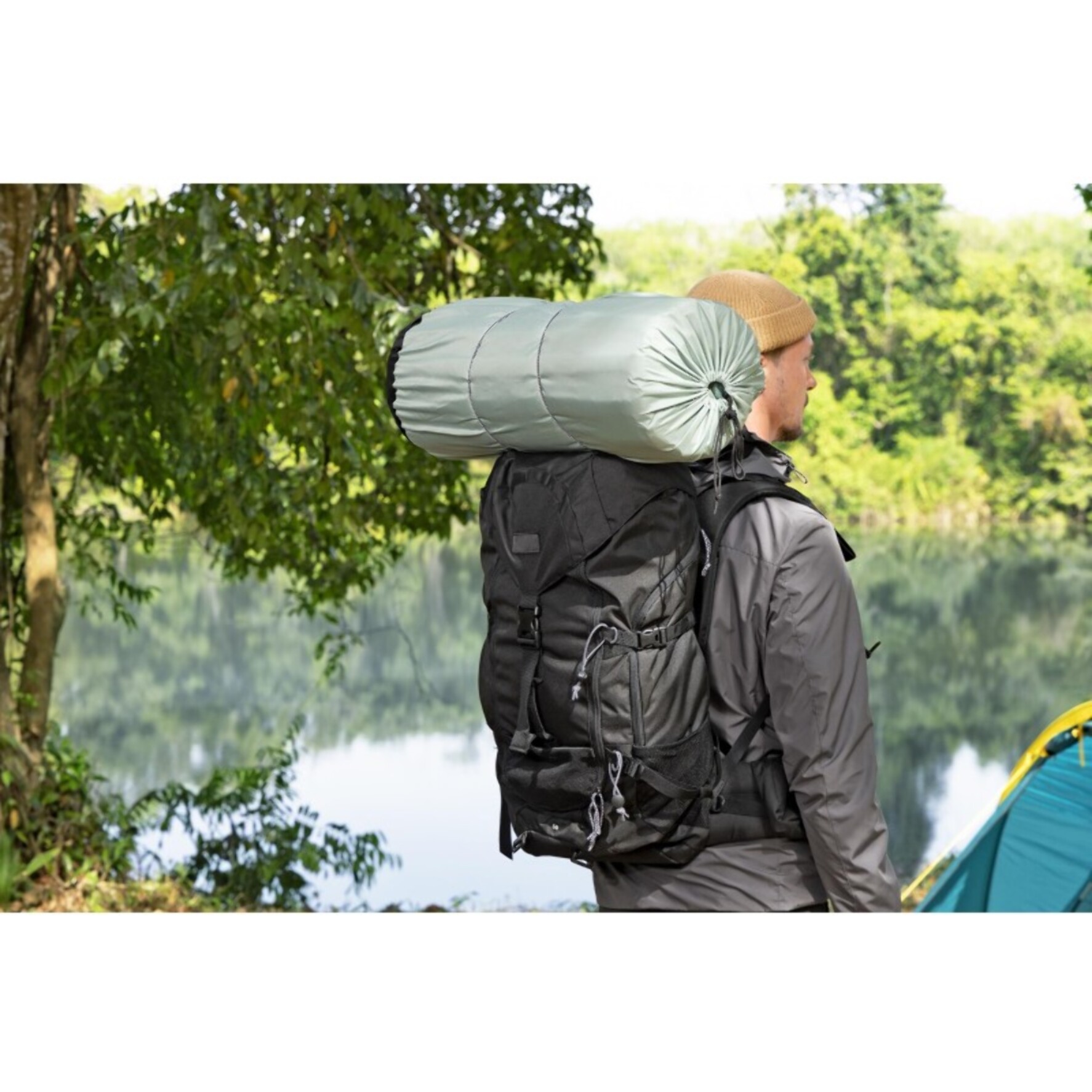 Bestway Matelas autogonflant 183 x 63.5 x 7.6 cm ComforTrek