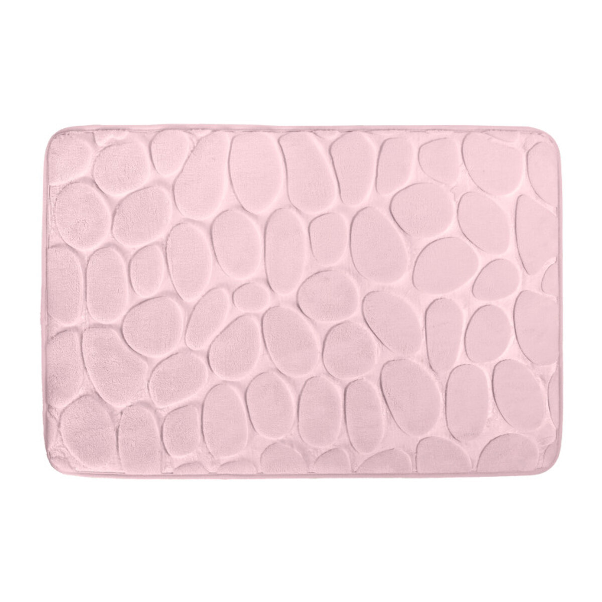 Tapis de bain Microfibre PEBBLE Rose Pastel MSV