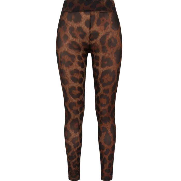PHILIPP PLEIN Leggings deportivos LEOPARD