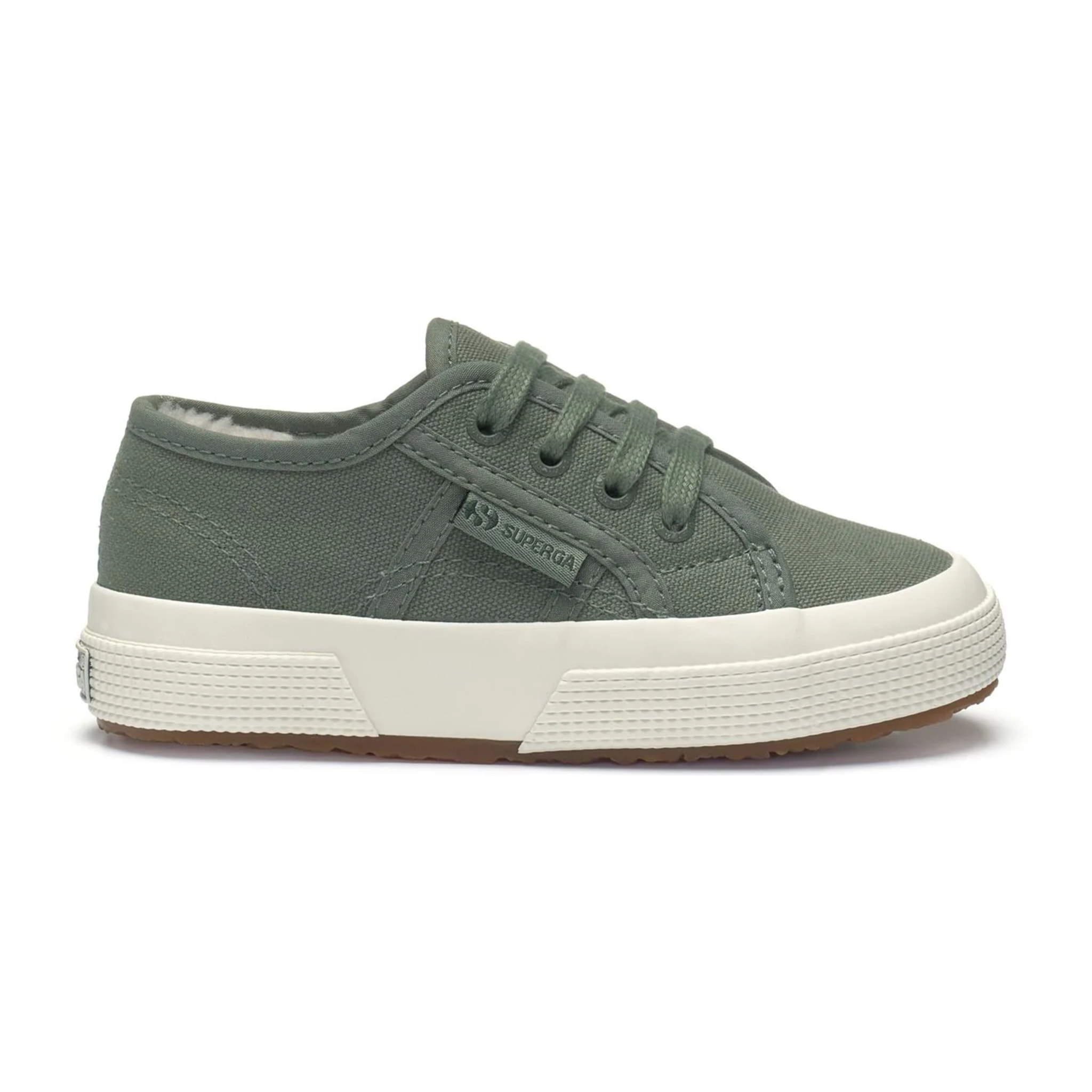 Le Superga Bambino/A Verde 2750 KIDS WATERPROOF COTTON