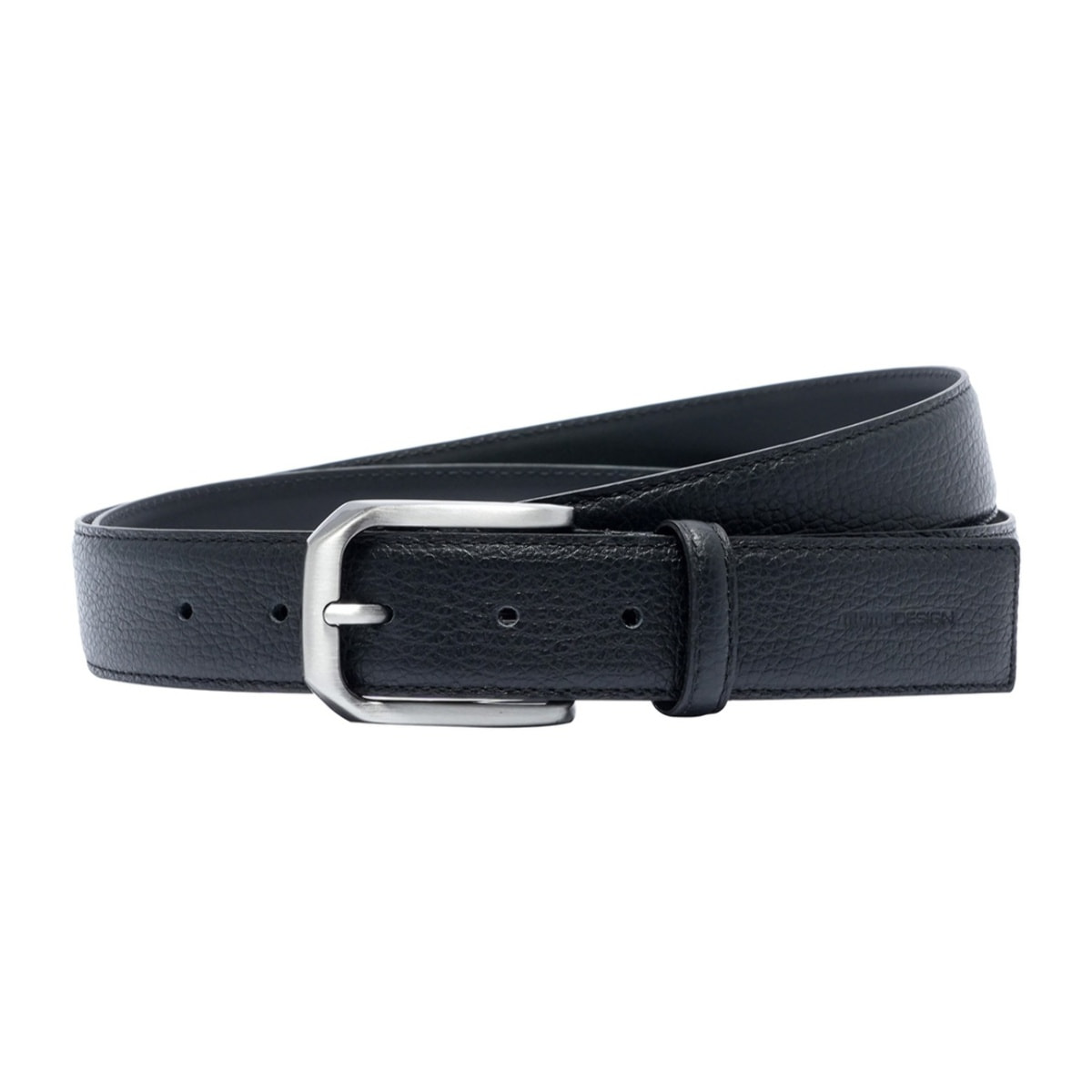 Cintura da uomo in vera pelle Made in Italy - Modello Alaric Lux - 100 cm