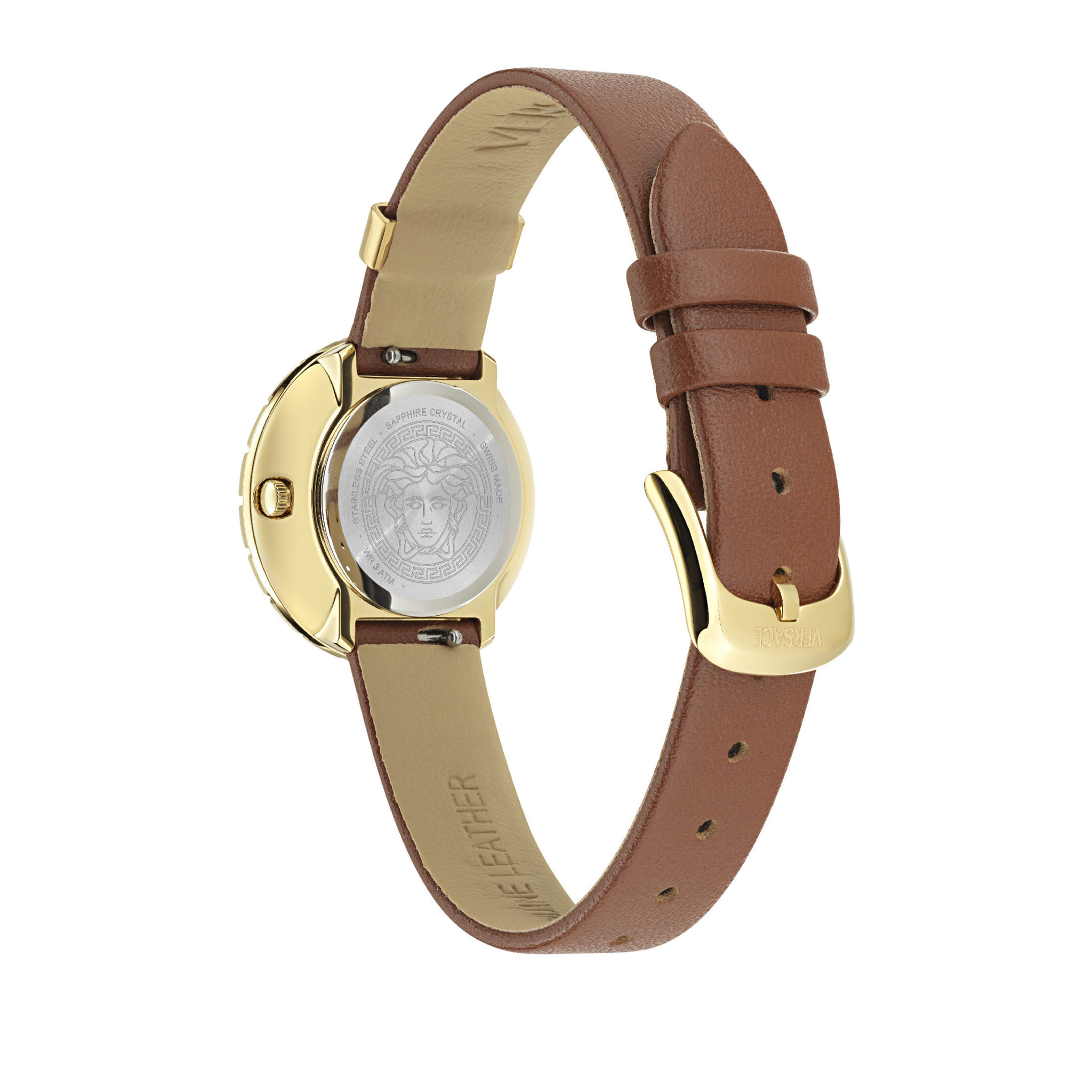 Versace Orologio Analogico Al Quarzo Iconic La Greca