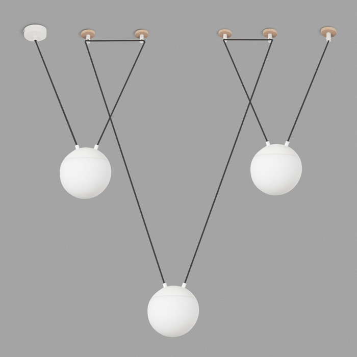 MINE GLASS SPACE 3L Suspension blanche