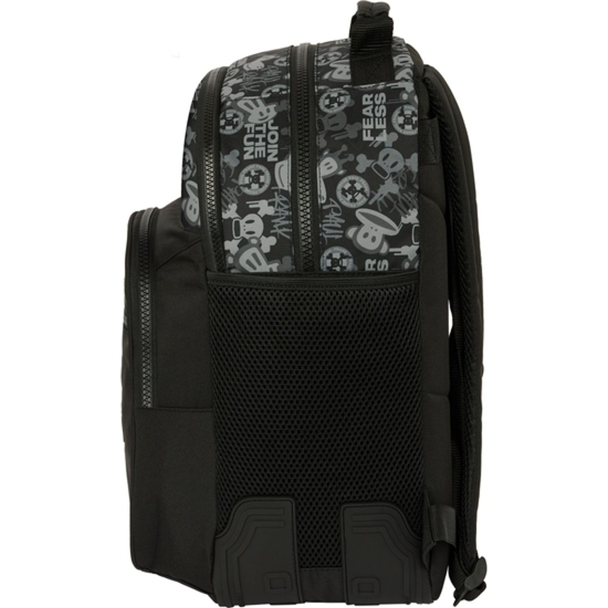 Mochila doble adapt.carro paul frank "join the fun"