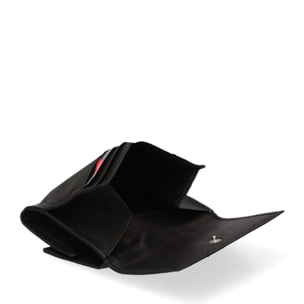Portafoglio donna - Modello False - Ecopelle e poliestere - 10.0 x 7.5 x 2.0 cm