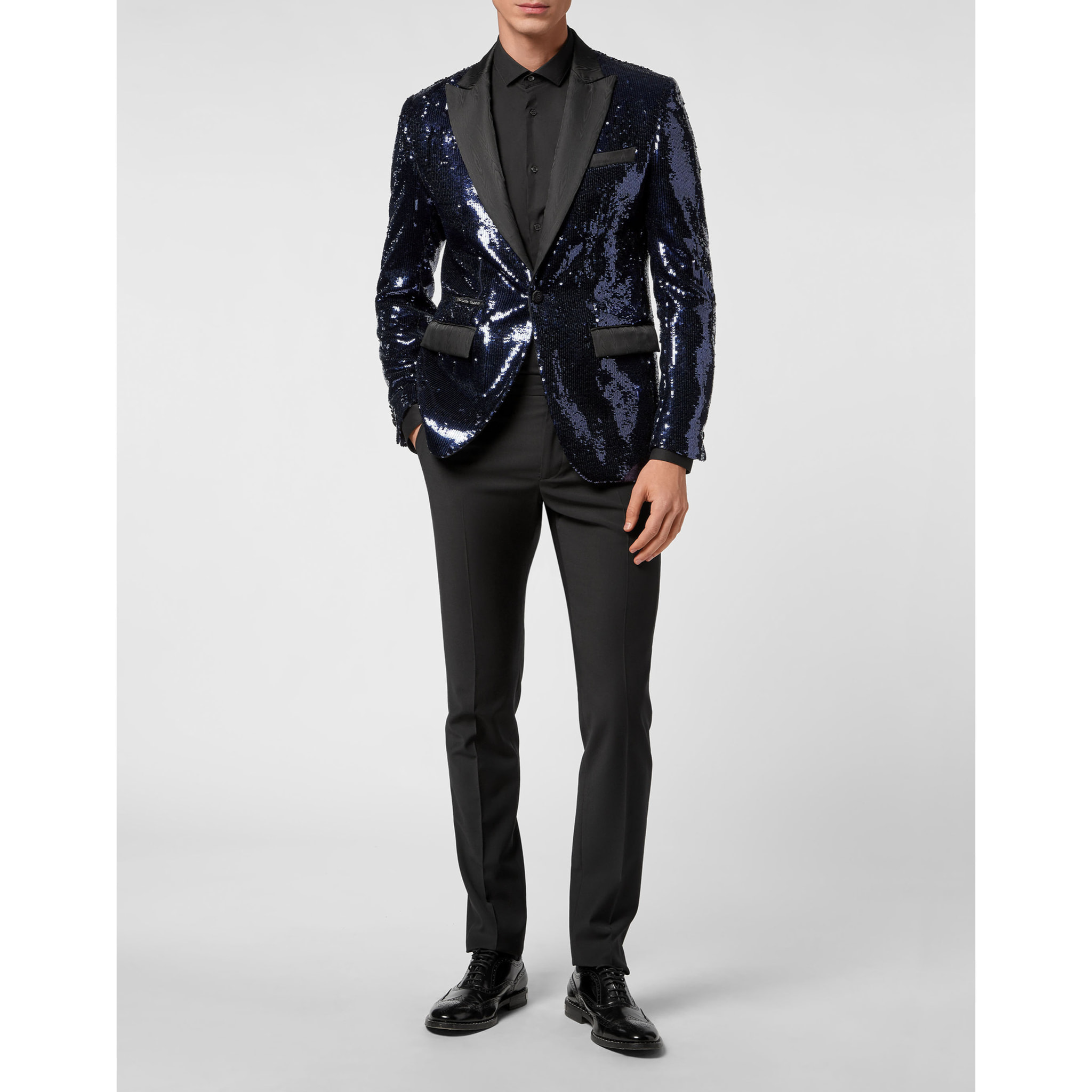 PHILIPP PLEIN One-Button Blazer Slim Fit