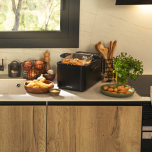 Cecotec Friteuse avec huile CleanFry Luxury 4000 Black