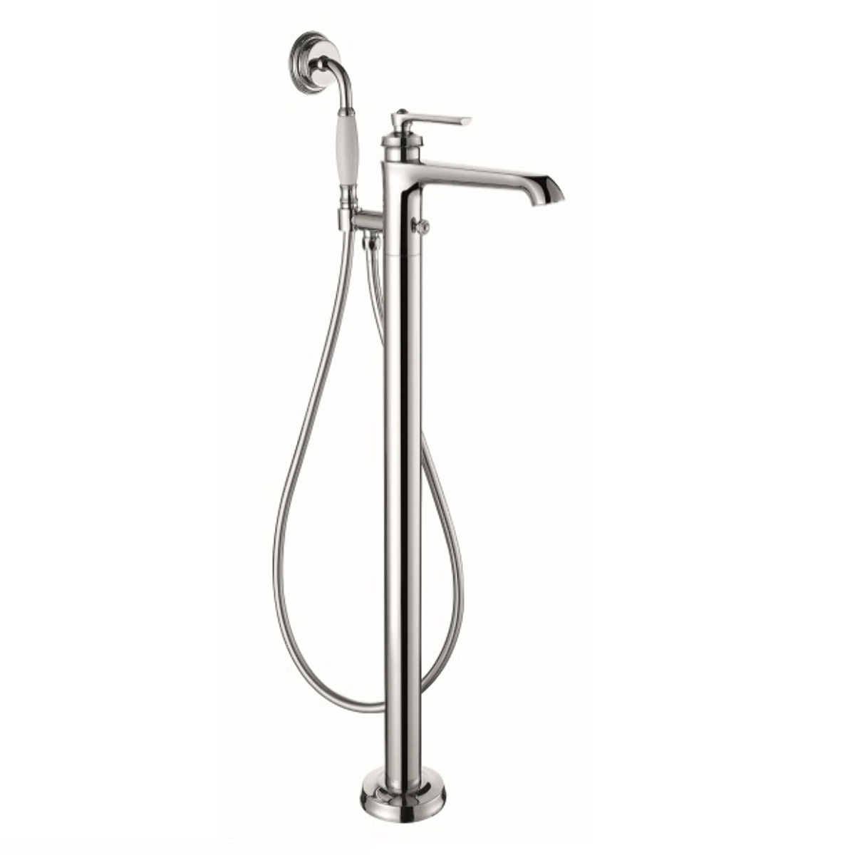 Mitigeur baignoire ilot rétro Paini Lady's chrome