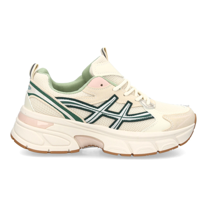 Zapatillas deportivas mujer cómodas con plataforma y suela ligera