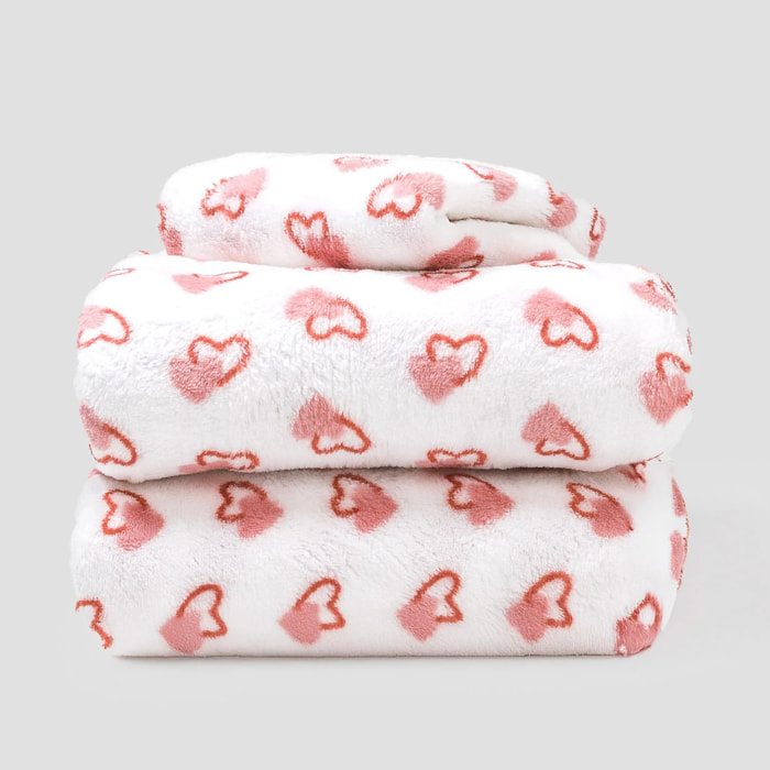Set di lenzuola in coralina estelle rosa per culla