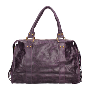 Borsa a spalla da donna - Modello Elara - Vera pelle - 41.0 x 28.0 x 13.0 cm
