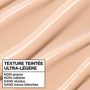 Garnier Ambre Solaire Super UV Visage Aqua Fluide SPF50 Teinté - Acide Hyaluronique - 40ml
