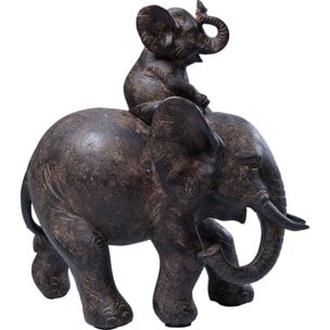 Déco éléphant Dumbo Uno marron Kare Design