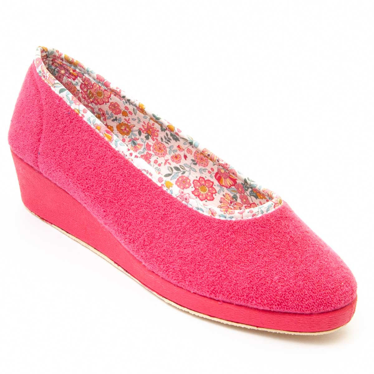 Slippers de Cuña - Rosa - Altura: 4 cm