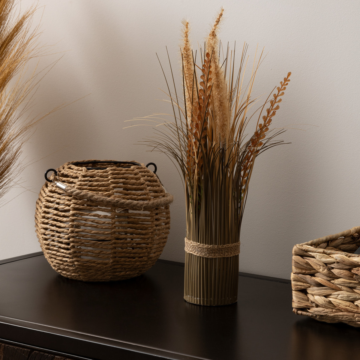 Fagot de blé James beige H35cm