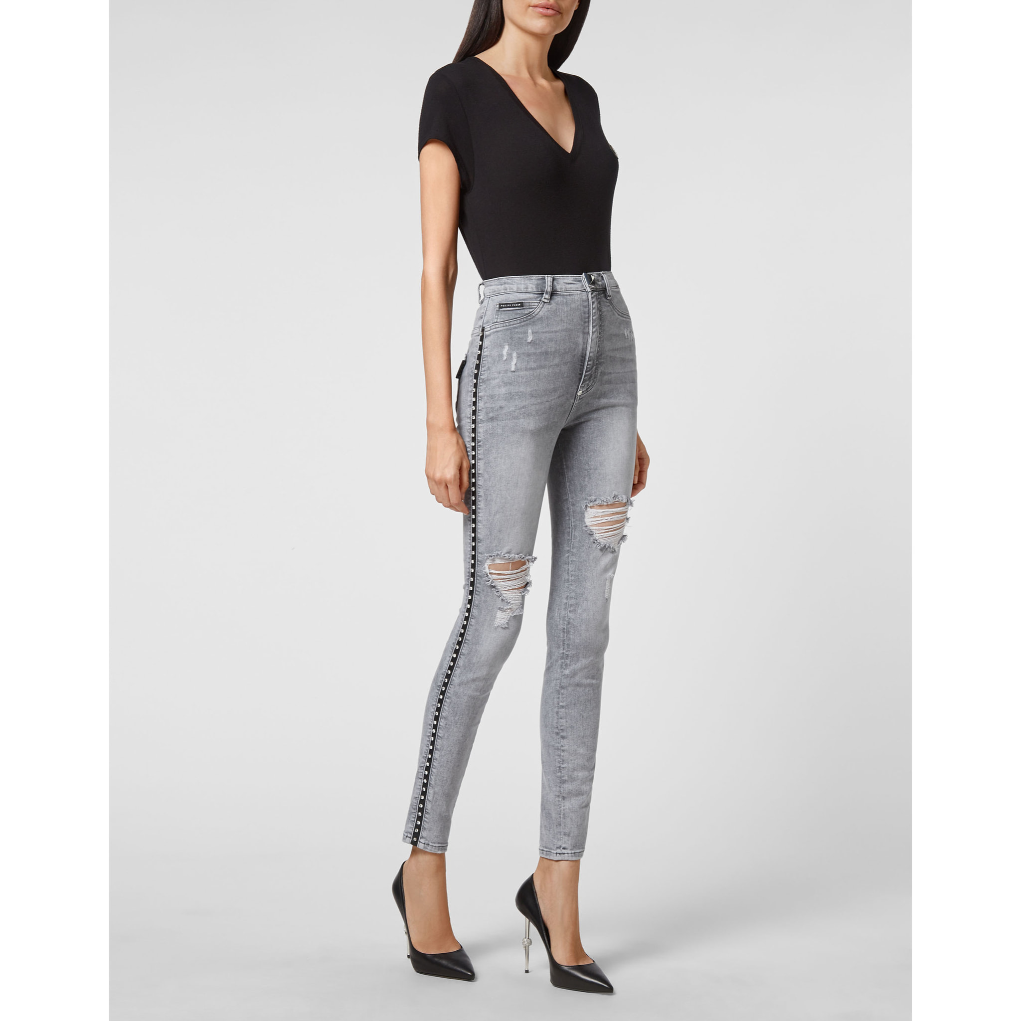 PHILIPP PLEIN Super High Waist Jegging
