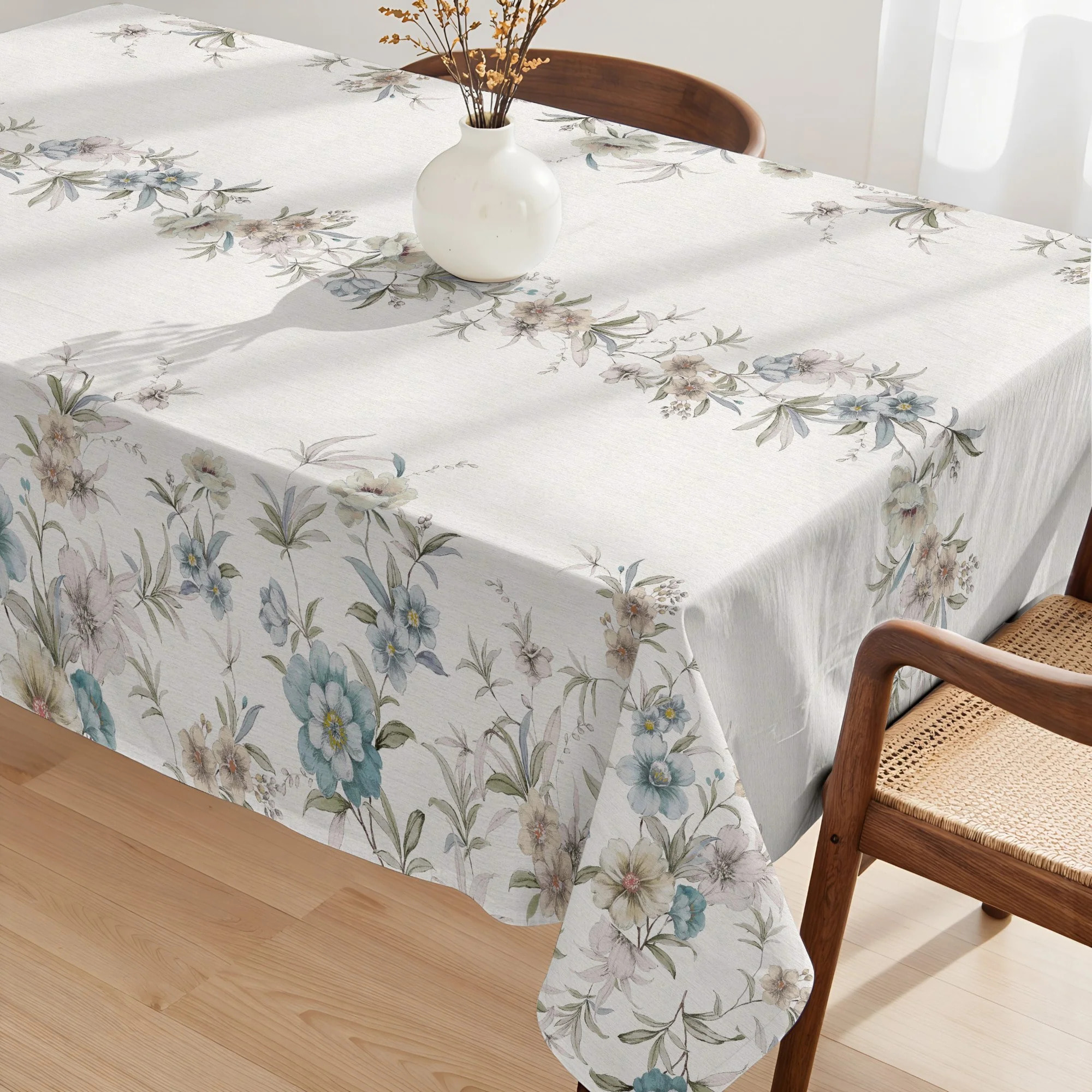 Nappe anti-taches 100 % coton Valnera Cenefa Central 160