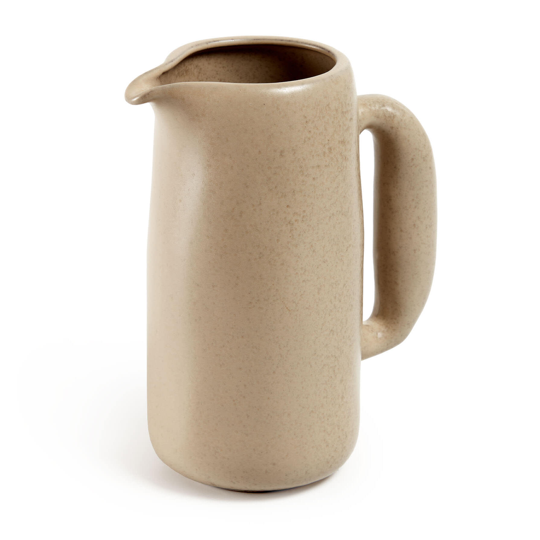 Kave Home - Caraffa Tersilia in ceramica marrone