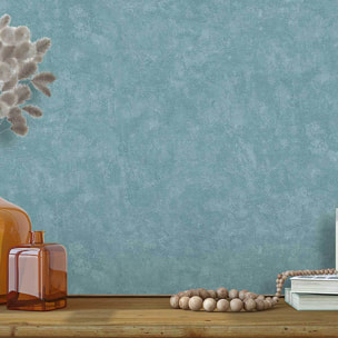 Papier peint texture minérale bleu apaisant
