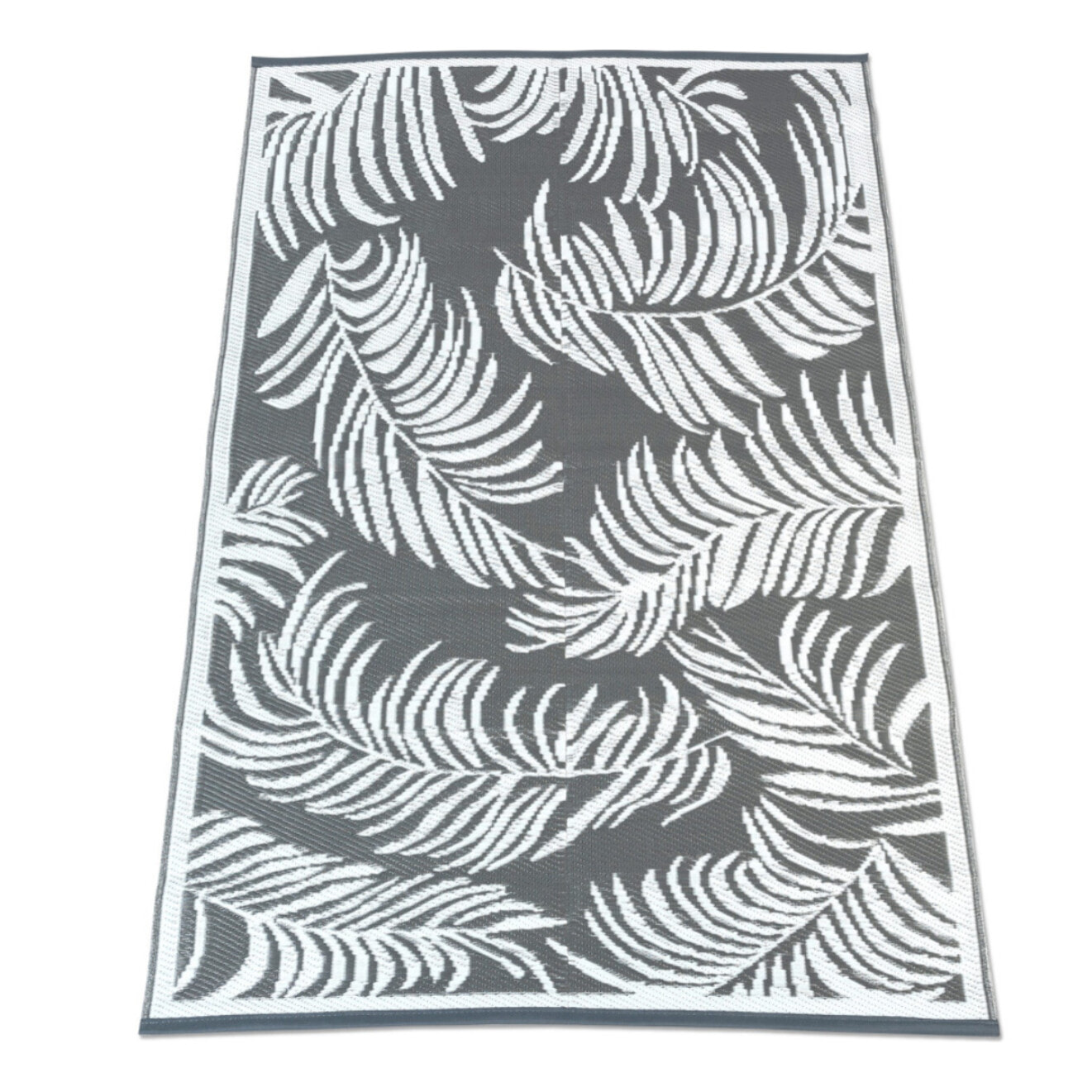 Tapis extérieur Hawaï 270x470cm gris