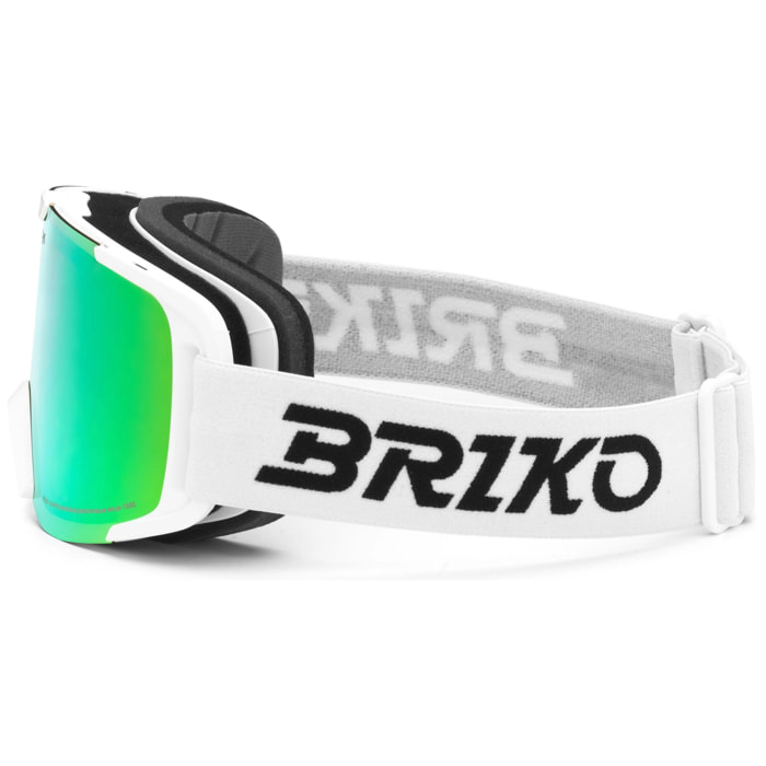 Briko - Maschere /Occhiali Protettivi, Uomo Donna, Bianco - Veny