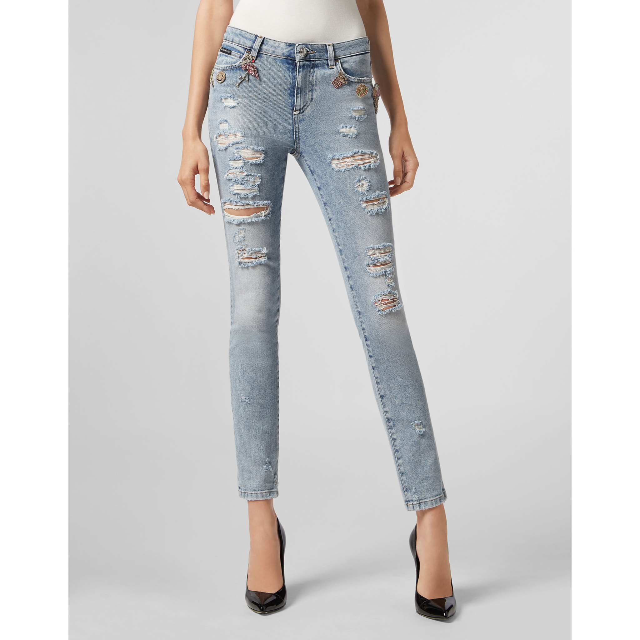 PHILIPP PLEIN Miss Slim Fit Crystal