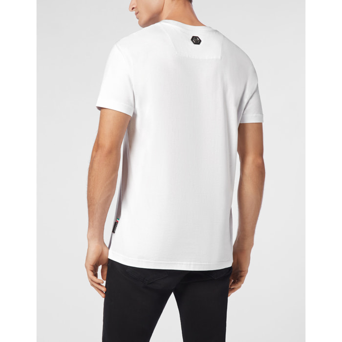 PHILIPP PLEIN T-Shirt Round Neck SKULL