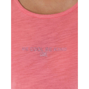 T-shirt donna Leone 1947 Apparel con grafica metallica. Look casual moderno.