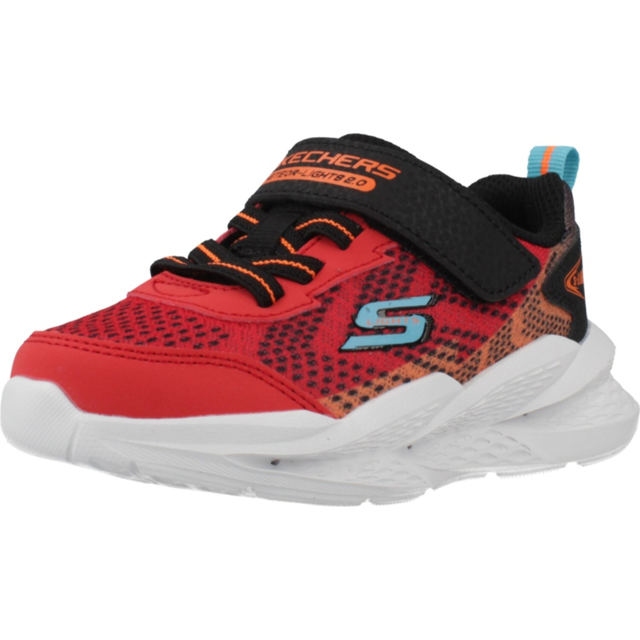 Zapatos Niño Meteor Lights Rojo