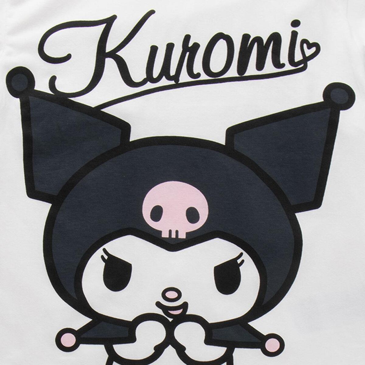 Conjunto 2 piezas Hello Kitty Kuromi - Color Blanco