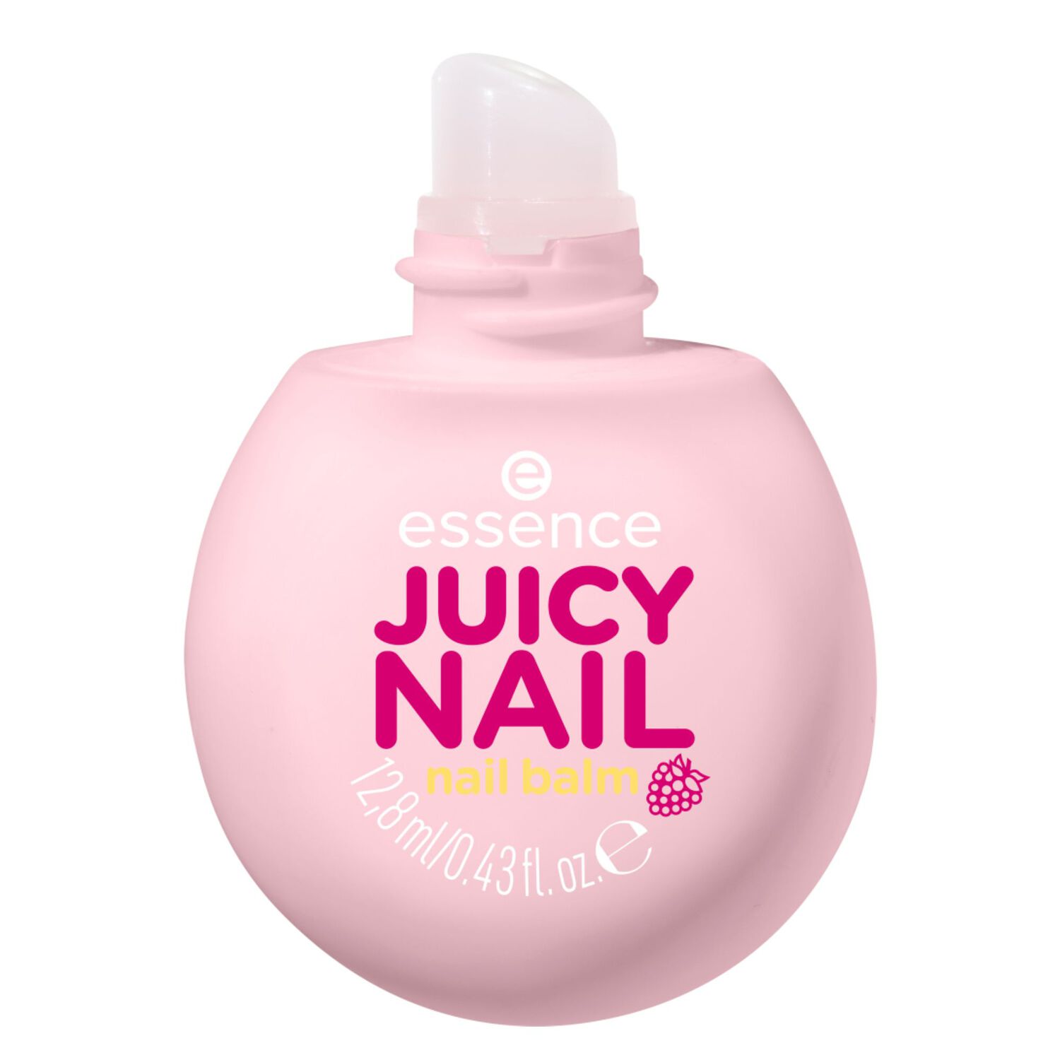 Juicy Nail - Baume Hydratant Ongles Rose Pastel Parfum Framboise Porte-clés 8ml