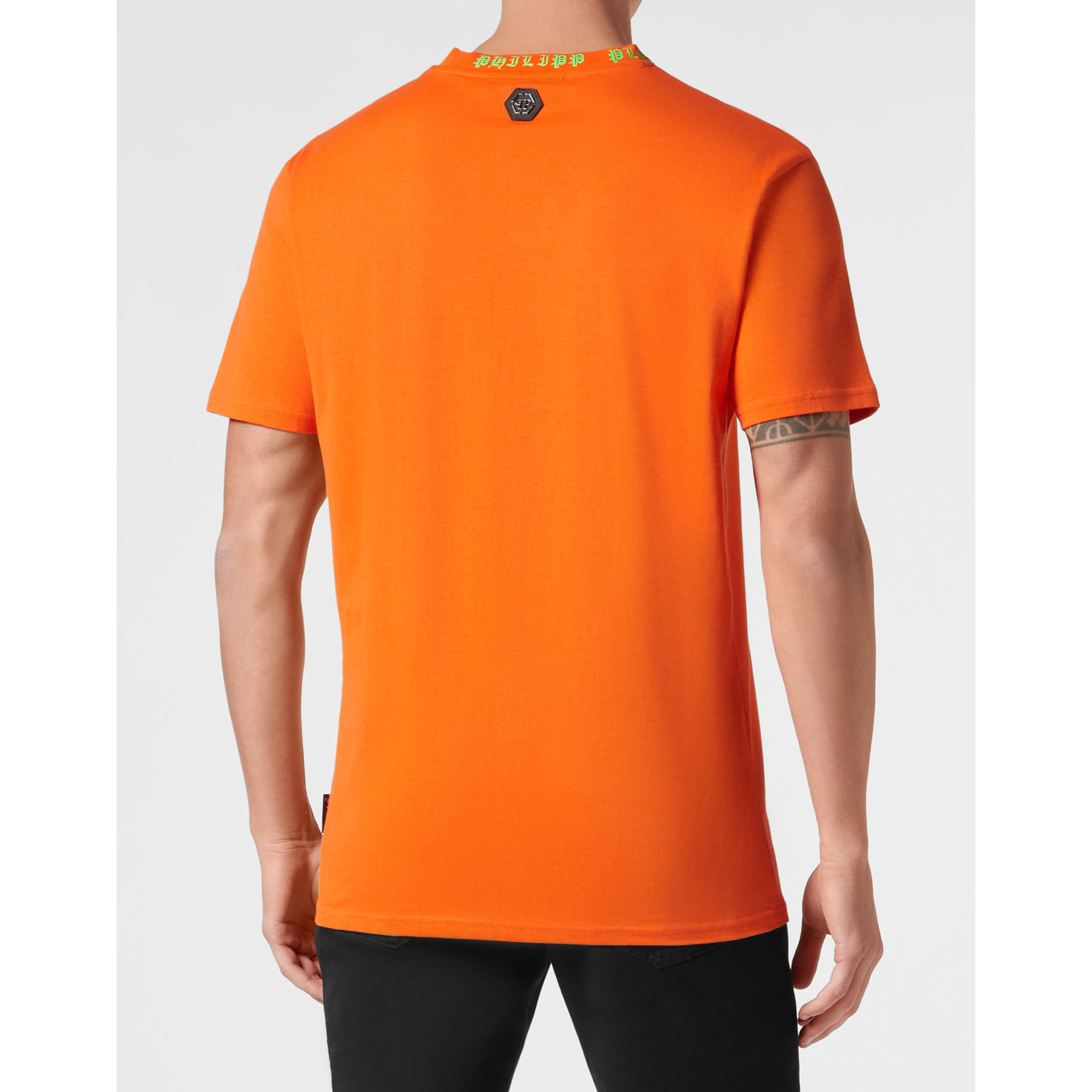 PHILIPP PLEIN Maglietta a girocollo SKULL&BONES