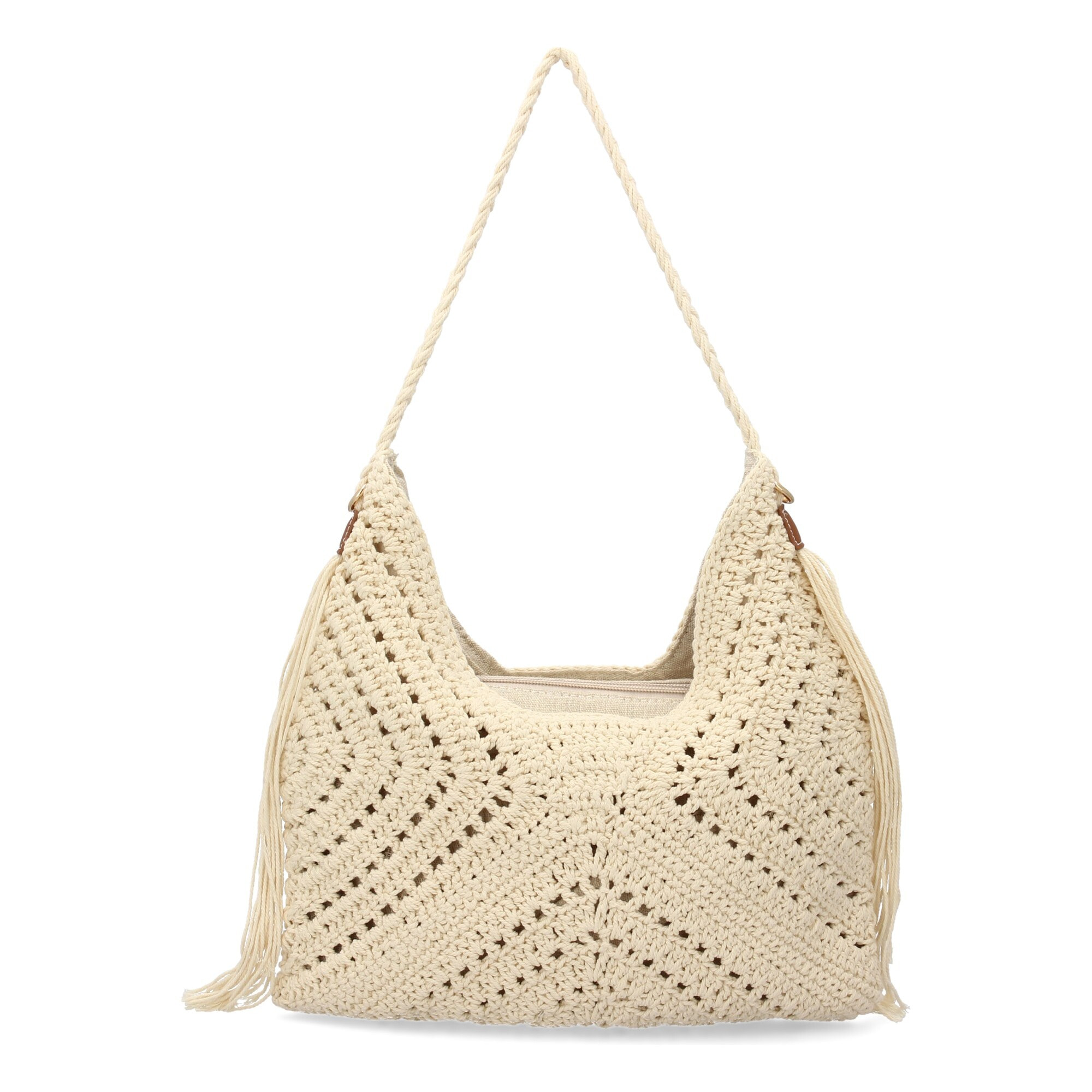 Bolso de hombro para mujer, material de rafia, diseño elegante y moderno ideal para verano