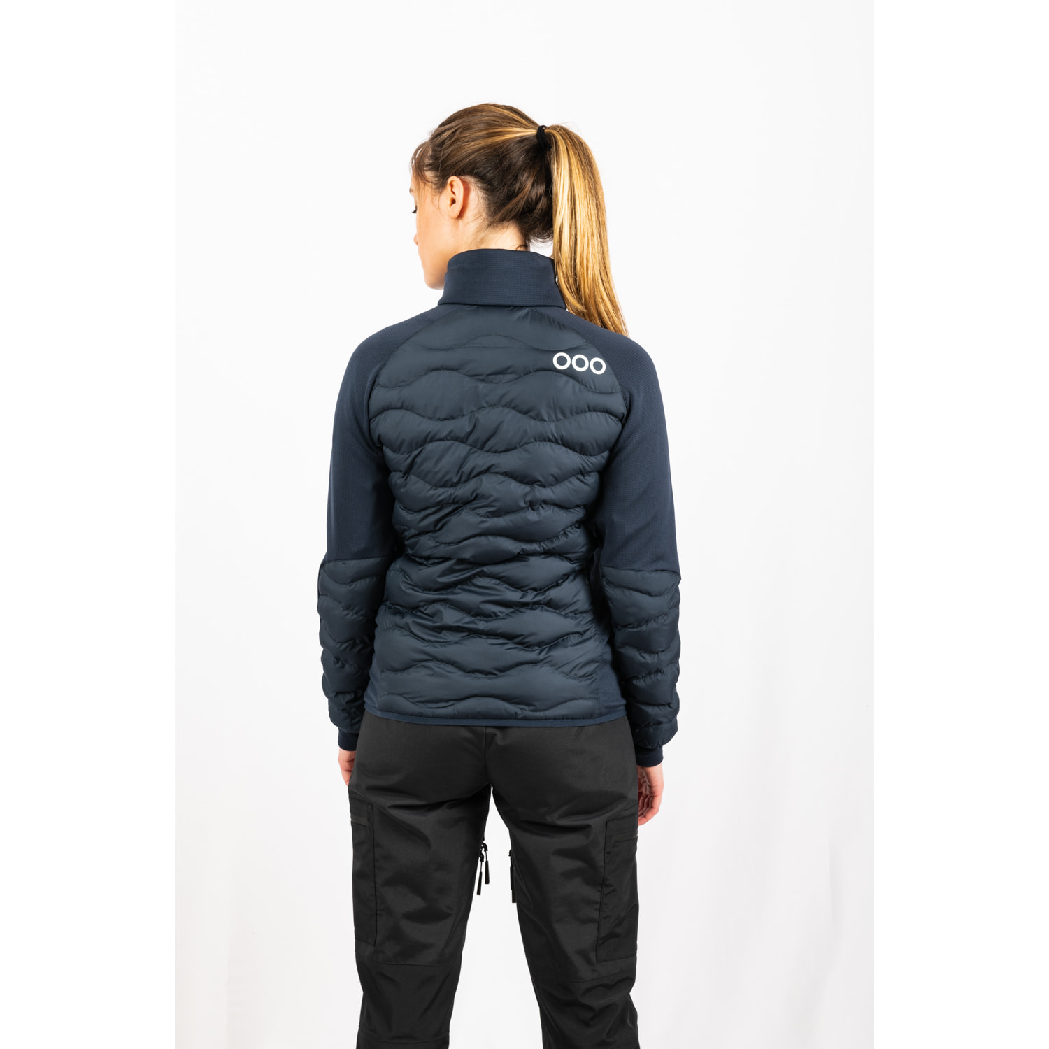 Chaqueta ECOActive Hybrid Insulated Jacket Women marca ECOON - Azul