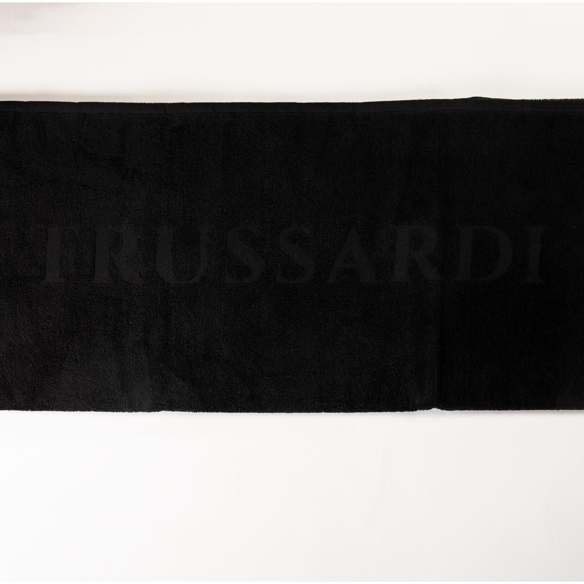 TRUSSARDI telo mare unisex black