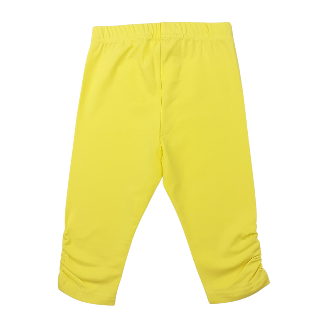 LEGGINGS JERSEY GIALLO