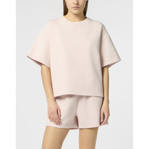 PLEIN SPORT Round Neck T-Shirt Icon Scratch