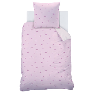 Parure de lit imprimée 100% Coton, DISNEY HOME STITCH CUPIDON
