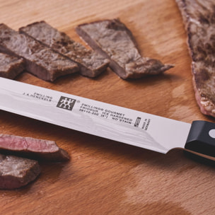 Couteau à trancher 20 cm, Tranchant lisse