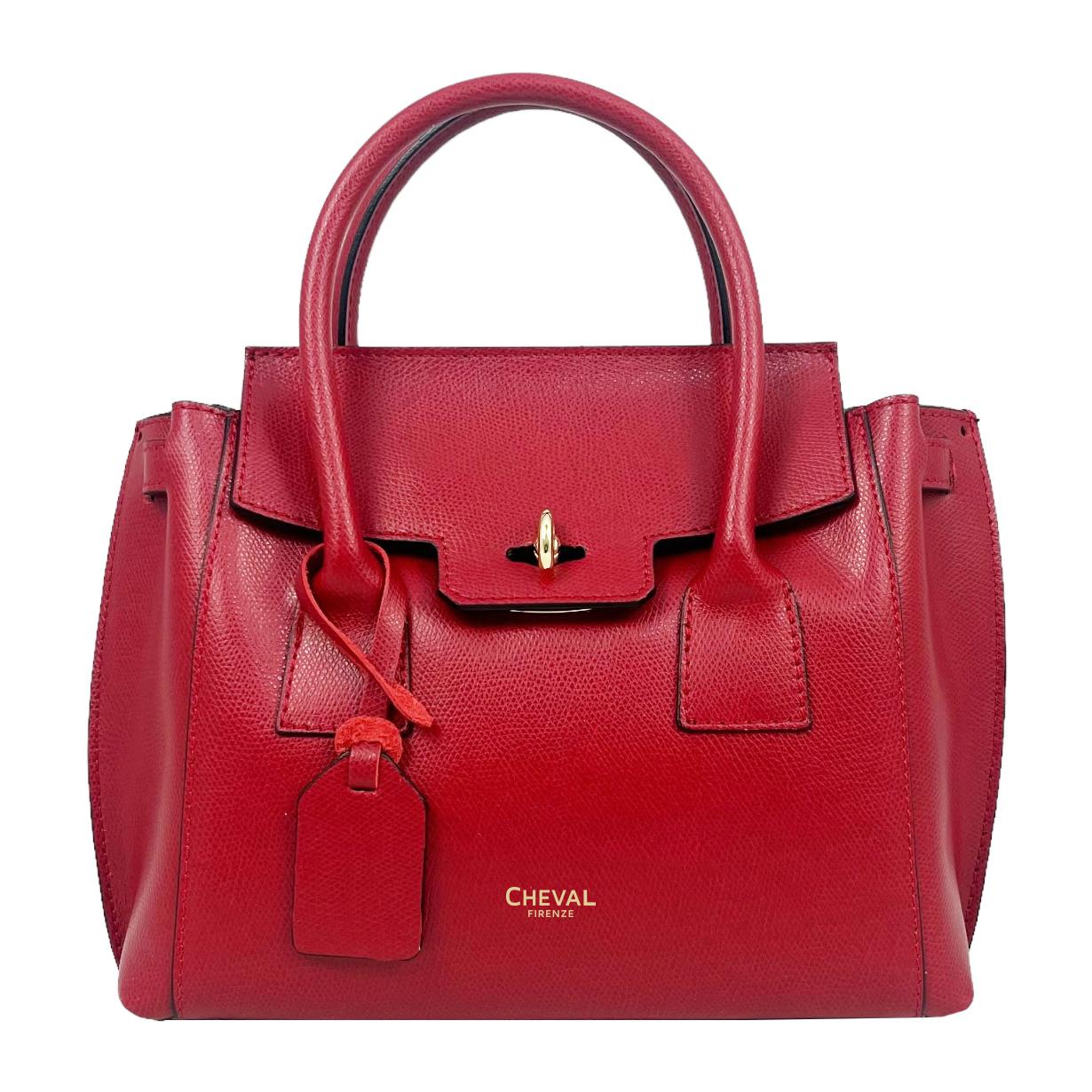 Bolso de mano Cheval Firenze Atria Mini Rojo Oscuro