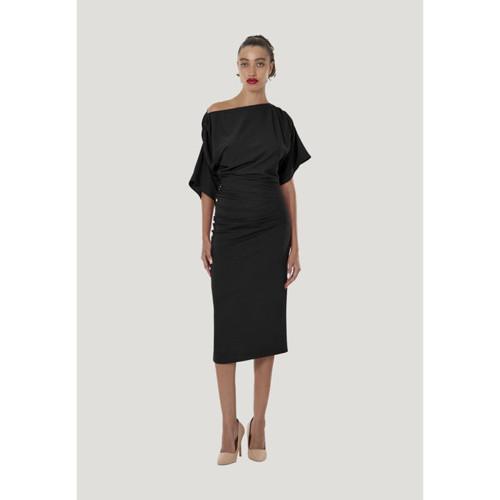 Vestito Fluid Drape Dress